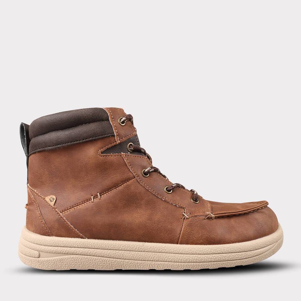 NEW LAMO men's classic lennon hiker boot in brown